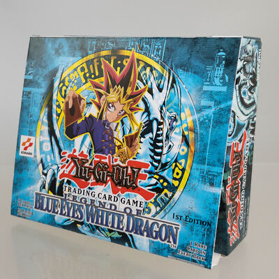 Yu-Gi-Oh - Blue Eyes White Dragon - Booster Box *1st Edition* *EMPTY - NO CARDS*-image