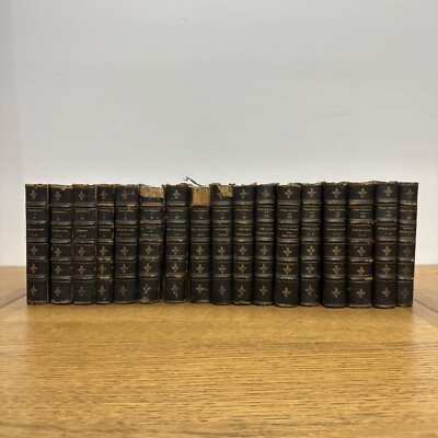 W. M. Thackeray Copyright Edition 17 Volume Set Leipzig Bernhard Tauchnitz 1854-image