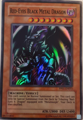 Red-Eyes Black Metal Dragon - PP01-EN015 Super Rare HP YuGiOh TCG Card-image