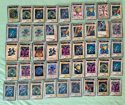 Yu gi oh Bandai 1998-9 lot more than 1000 cards Japanese white dragon blue eyes-image