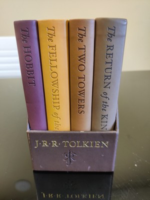 The Hobbit & The Lord Of The Rings: Deluxe Leatherette-bound Pocket Boxed Set-image