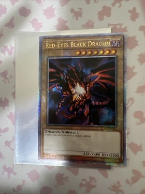 1X NM Red-Eyes Black Dragon - LC01-EN006 - Quarter Century Secret Rare - Yugioh-image