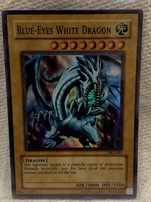 Yu-Gi-Oh! TCG Blue-Eyes White Dragon Kaiba Evolution SKE-001 Unlimited Super...-image