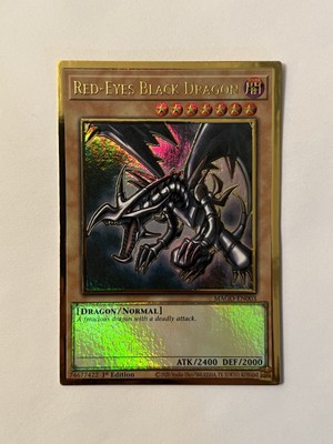 Red-Eyes Black Dragon MAGO-EN003 Maximum Gold 1st Edition-image