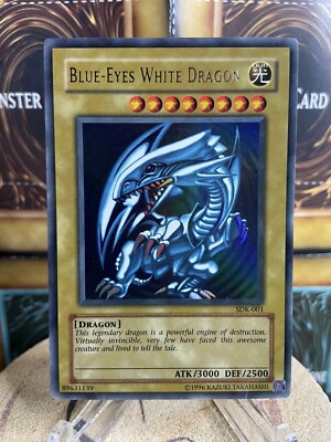 2002 Blue-Eyes White Dragon SDK-001 RARE 💎-image