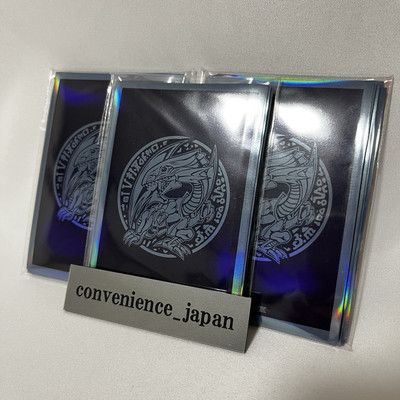 Yugioh BLUE-EYES WHITE DRAGON Sleeves (15pcs) set of 3 Protector GET Event 2022-image