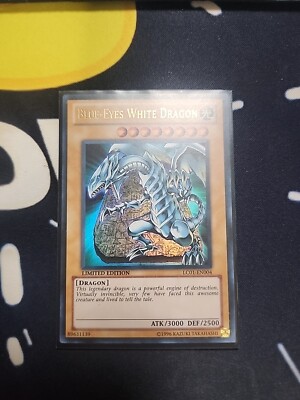 Blue-Eyes White Dragon Limited Edition LC01-EN004 Ultra NM Original Version -image