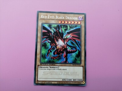 Yugioh Speed Duel - Red-Eyes Black Dragon	SBCB-EN167	1st edition	Secret rare-image