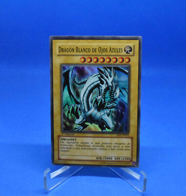 Yu-Gi-Oh! Blue-Eyes White Dragon Spanish [SKE-SP001] Super Rare 1st Ed VLP-image