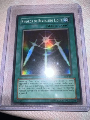 Yu-Gi-Oh! TCG Swords of Revealing Light Legend of Blue Eyes White Dragon LOB-101-image