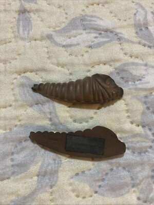 mothra larva worm twin magnet toho monster toy doom rare old godzilla kaiju tiny-image