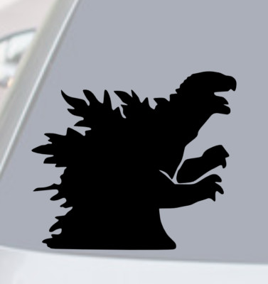GODZILLA KAIJU Vinyl Decal Sticker Car Rear Window Bumper MOVIE LIZARD CREATURE-image