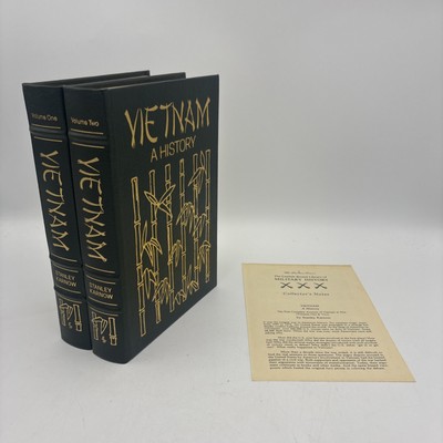 Vietnam A History Volume One & Two Set by Karnow - Easton Press Military History-image