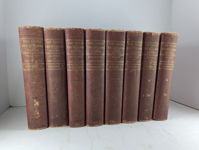 The South in the Building of the Nation 8 Vol Set Antique History Books 1909-image