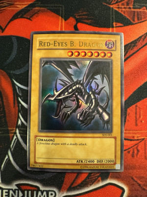 Yu-Gi-Oh! Red-Eyes B. Dragon SDJ-001 Ultra Rare Unlimited LP -image