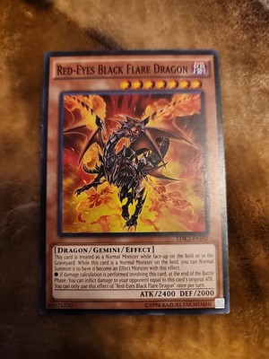 Red-Eyes Black Flare Dragon LDK2-ENJ02 1st Edition NM Near Mint Yu-Gi-Oh! Card-image