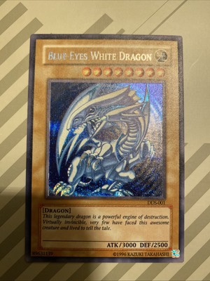 Yugioh Blue-Eyes White Dragon DDS-001 Promo Secret Rare -image
