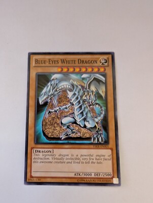 Blue-Eyes White Dragon YSKR-EN001 Common NM Yugioh Unlimited Edition-image