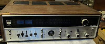 Fisher 504 Stereo Receiver, HUGE, NEEDS SERVICE, PICK UP HERE IN LOWELL INDIANA-image