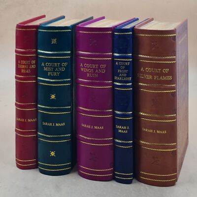 A Court Of Thorns And Roses Hardcover Box Set [Premium Leather Bound]-image