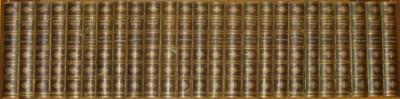 LEATHER Set;SIR WALTER SCOTT,WAVERLY NOVELS!Complete ANTIQUARIAN Gorgeous!(1870)-image