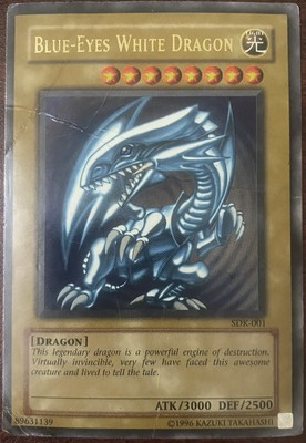 Blue-Eyes White Dragon SDK-001 Kaiba-Unlimited Starter Deck Edition-image