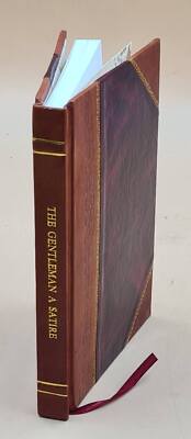 The Gentleman: A Satire 1819 By Rhodes, George Ambrose [Leather Bound]-image