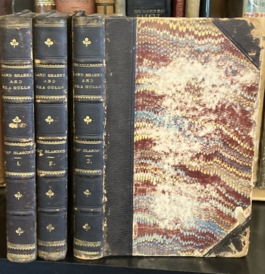 Land Sharks and Sea Gulls by Captain Glascock. 1838, 3 vol. Set. illus. 