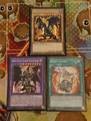 Yugioh MP22-EN267/264/163 Red-Eyes Black Dragon/Dark Dragoon/Fusion Secret Rare-image