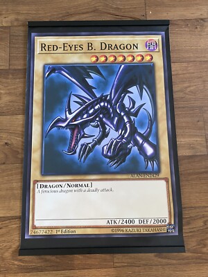 Red Eyes Black Dragon One Of A Kind - Poster Scroll 20x30in-image