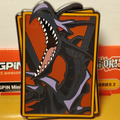 Yugioh Mystery Series 2 Red Eyes Black Dragon Enamel Pin FigPin Mini Y561 Rare-image
