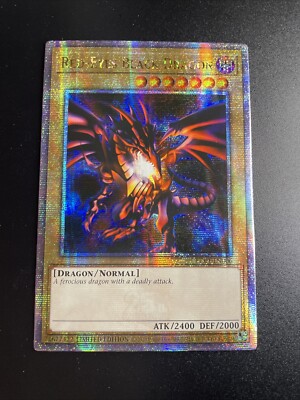 Red-Eyes Black Dragon (25th) - LC01-EN006 - Quarter Century SR - LE - (NM)-image