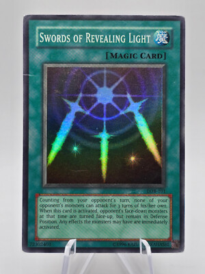 Swords of Revealing Light | LOB-101 | Legend of Blue Eyes White Dragon | MP-image