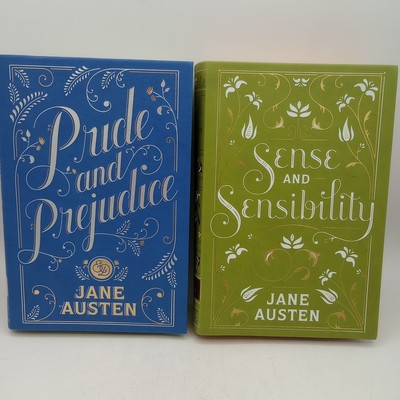 PRIDE and PREJUDICE / SENSE and SENSIBILITY Jane Austen 2 Flexi Bound Set NEW-image