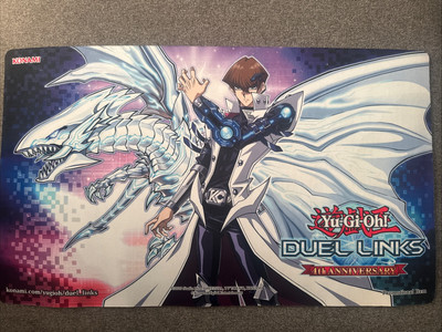 Yu-Gi-Oh! Kaiba & Blue-Eyes Alternative White Dragon Duel Links Playmat-image