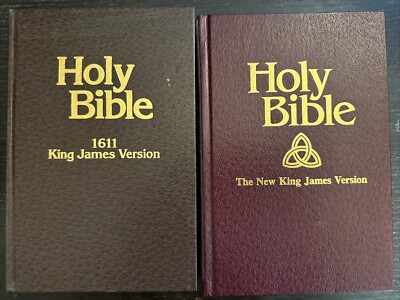 Holy Bible 2 Vol King James Box Set ~ 1611-1982-image