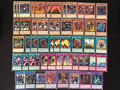 YUGIOH RED-EYES DECK- METAL- SOUL- BABY- DRAGOON- FLARE- INFERNO- METEOR NM-image
