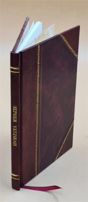 Sepher Yetzirah; The Book Of Formation And The Thirty Two Paths [Leather Bound]-image