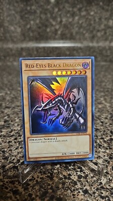 Yu-Gi-Oh! Red Eyes Black Dragon Legend Of Blue Eyes 25th Anniversary Near Mint-image