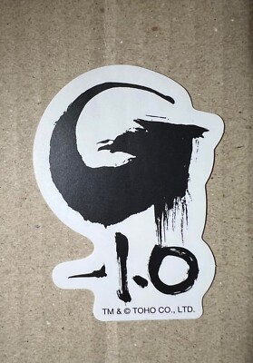 Godzilla-1.0- 1 sticker- 2.3╳2.3inch- Made in Japan- from Japan-image