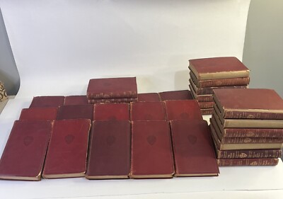 The Harvard Classics Collier Large Set Leather Bound Vintage Rare Books-image
