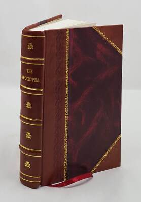 The Apocrypha 1929 By Bible, Ot, Apocrypha. [Leather Bound]-image