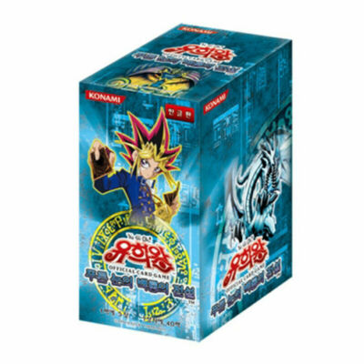 10 X Yugioh card Legend of Blue Eyes White Dragon LOB-K Booster Box Korean Ver-image