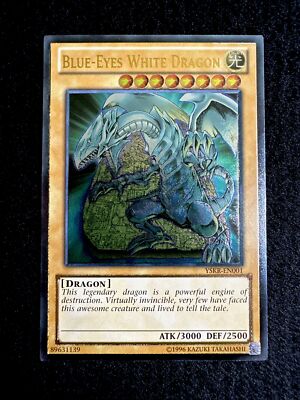 🔥YUGIOH • BLUE-EYES WHITE DRAGON • ULTIMATE RARE • YSKR-EN001 • NM🔥-image
