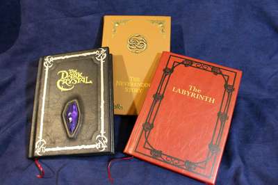 Labyrinth, The Dark Crystal, & The Neverending Story - Leatherbound Book Set-image