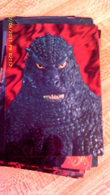 1996 Godzilla Chromium Parallel/Sticker Cards $4.00 Each  UPDATED 2-11-25-image