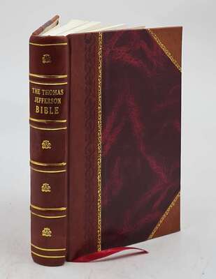 The Thomas Jefferson Bible 1923 [Leather Bound]-image