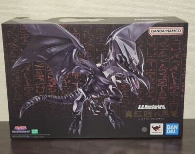 S.H. MonsterArts Yu-Gi-Oh! Duel Monsters Red-Eyes Black Dragon Figure F/S Japan-image