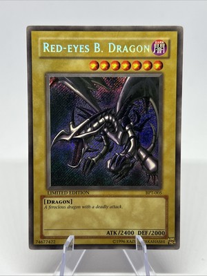 Yu-Gi-Oh! Red-Eyes Black Dragon BPT-005 Secret Rare Limited Edition-image