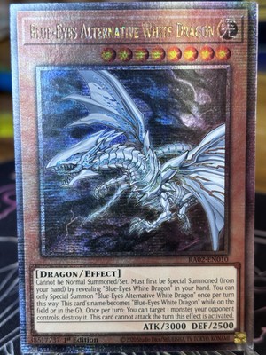 Yu-gi-oh Blue-Eyes Alternative White Dragon - RA02-EN010 -Quarter Century NM-image